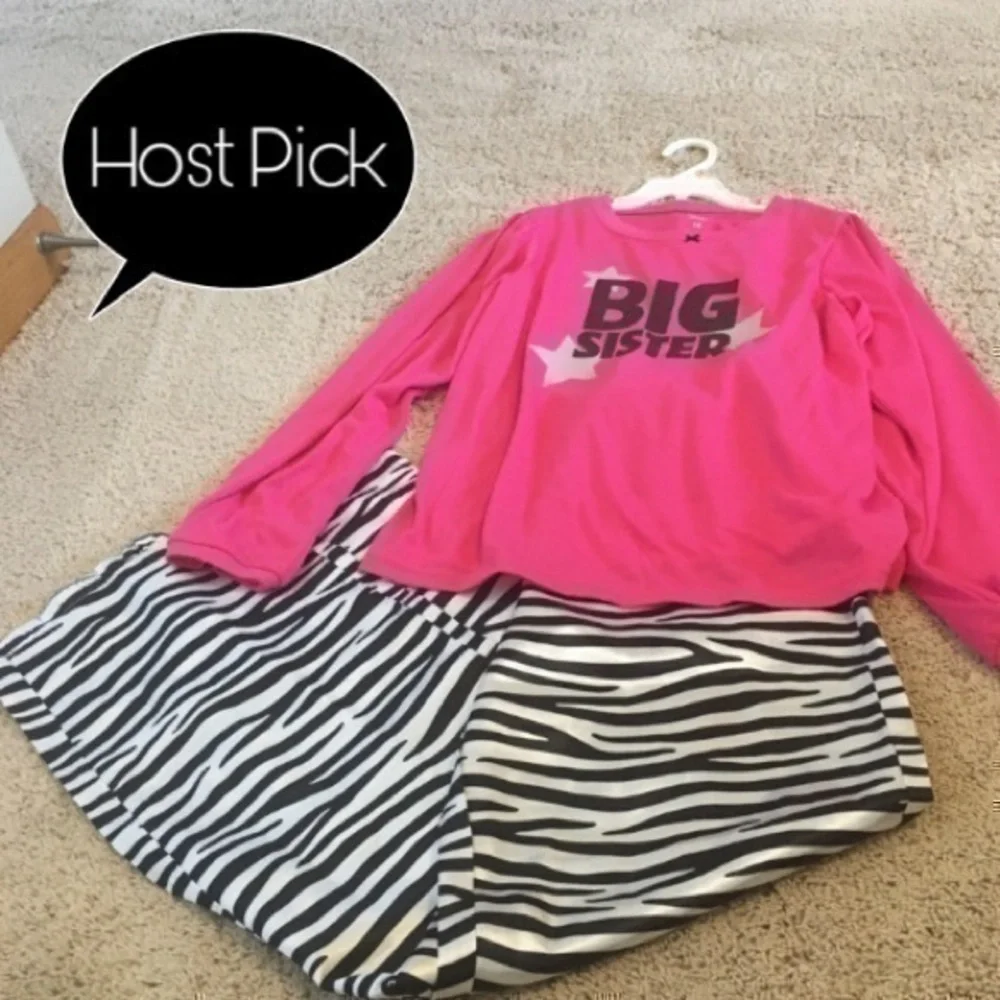 Carter’s Girls size 14 big sister pajamas